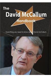 The David McCallum Handbook - Everything You Need to Know about David McCallum