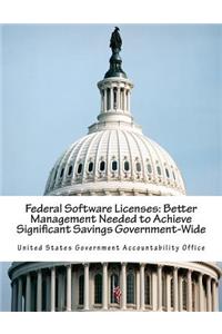 Federal Software Licenses