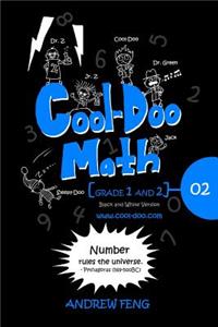 Cool-Doo Math - Grade 1&2 - Vol.02 - Black & White Version
