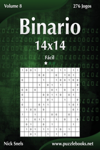 Binario 14x14 - Fácil - Volume 8 - 276 Jogos