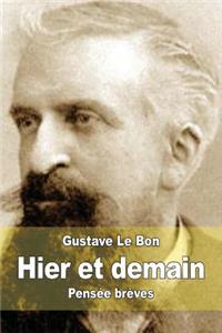 Hier et demain