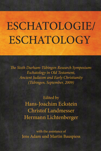 Eschatologie Eschatology