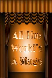 Shakespeare Journal - All The World's A Stage (Orange)