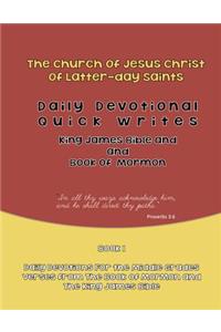 Daily Devotional Quick Writes