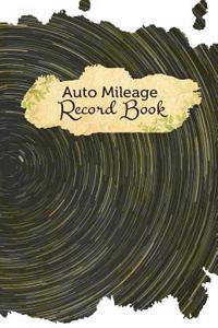 Auto Mileage Record Book: 50 Pages, 5.5 X 8.5 Enchanted Circles