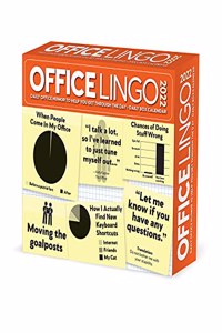 Office Lingo 2022 Box Calendar Daily Desktop