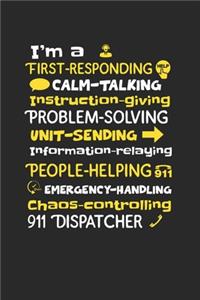 Dispatcher Notebook - First Responders Journal Planner