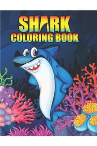 Shark coloring Book