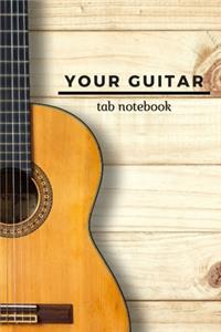 Your Guitar Tab Notebook