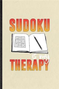 Sudoku Is My Therapy