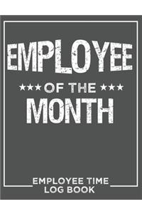 Employee Of The Month Time Log Book