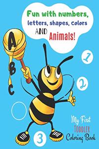 My First Toddler Coloring Book