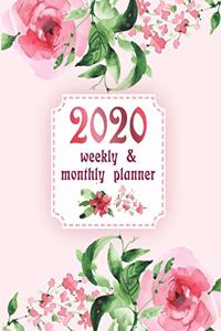 2020 Planner Weekly and Monthly