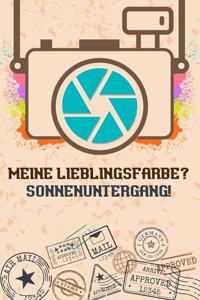 Meine Lieblingsfarbe? Sonnenuntergang