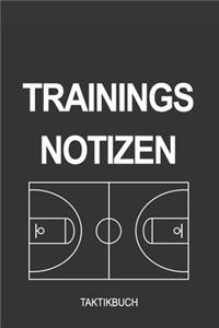 Trainings Notizen Taktikbuch