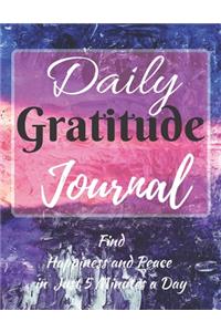 Daily Gratitude Journal