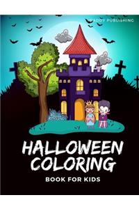 Halloween Coloring Book For Kids