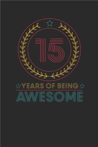 15 Years Of Being Awesome