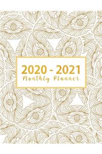 2020-2021 Monthly Planner