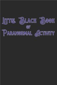 Little Black Book Of Paranormal Activity