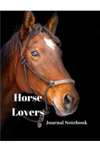 Horse Lovers Journal Notebook