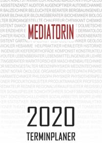 Mediatorin - 2020 Terminplaner