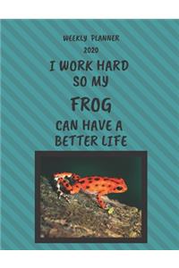 Frog Weekly Planner 2020
