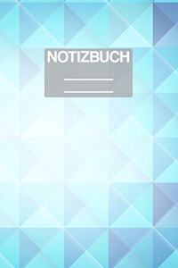Notizbuch A5 Muster Hellblau Muster