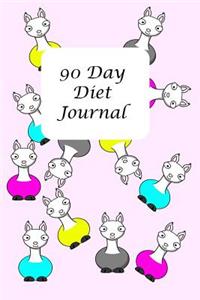 90 Day Diet Journal