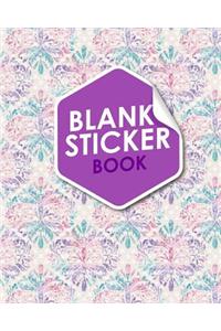 Blank Sticker Book