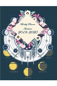 Monthly Planner Academic 2019-2020