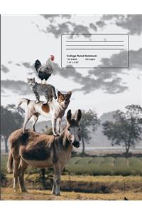 College Ruled Notebook