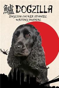 Dogzilla English Cocker Spaniel Writing Journal