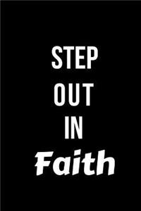 Step Out in Faith