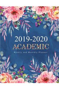 2019-2020 Academic Planner Weekly and Monthly