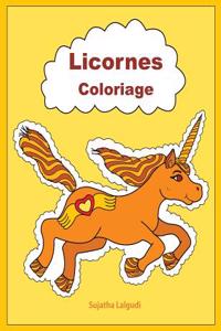 Licornes Coloriage