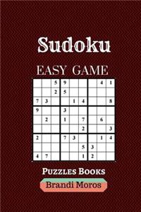 Sudoku Easy Game Puzzles Books