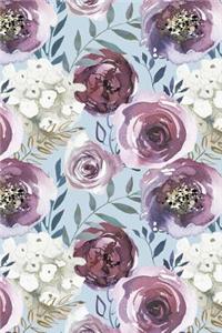 2018 Planner: Monthly, Weekly, Daily Planner, January 2018 - December 2018, Purple Floral