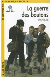 La guerre des boutons - book + CD MP3