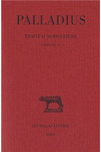Palladius, Traite d'Agriculture
