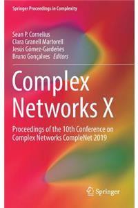 Complex Networks X