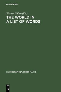 World in a List of Words