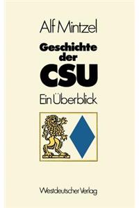 Geschichte Der CSU