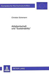Abfallwirtschaft Und -Sustainability-