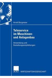 Teleservice im Maschinen- und Anlagenbau