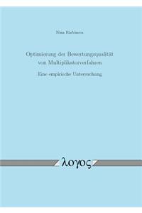 Optimierung Der Bewertungsqualitat Von Multiplikatorverfahren