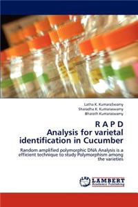 R A P D Analysis for varietal identification in Cucumber