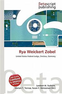 Rya Weickert Zobel