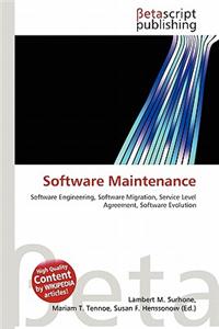Software Maintenance