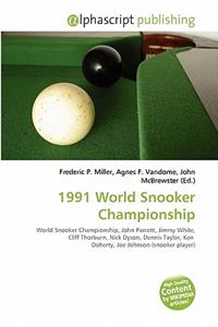 1991 World Snooker Championship